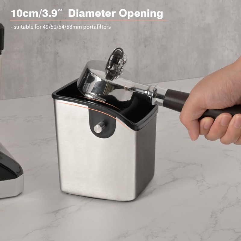 Coffee Knock Box Espresso Accessories - Home Use Small Coffee