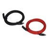 2Pcs Solar Panel Extension Cable 10AWG 6mm² Solar Extension Cable