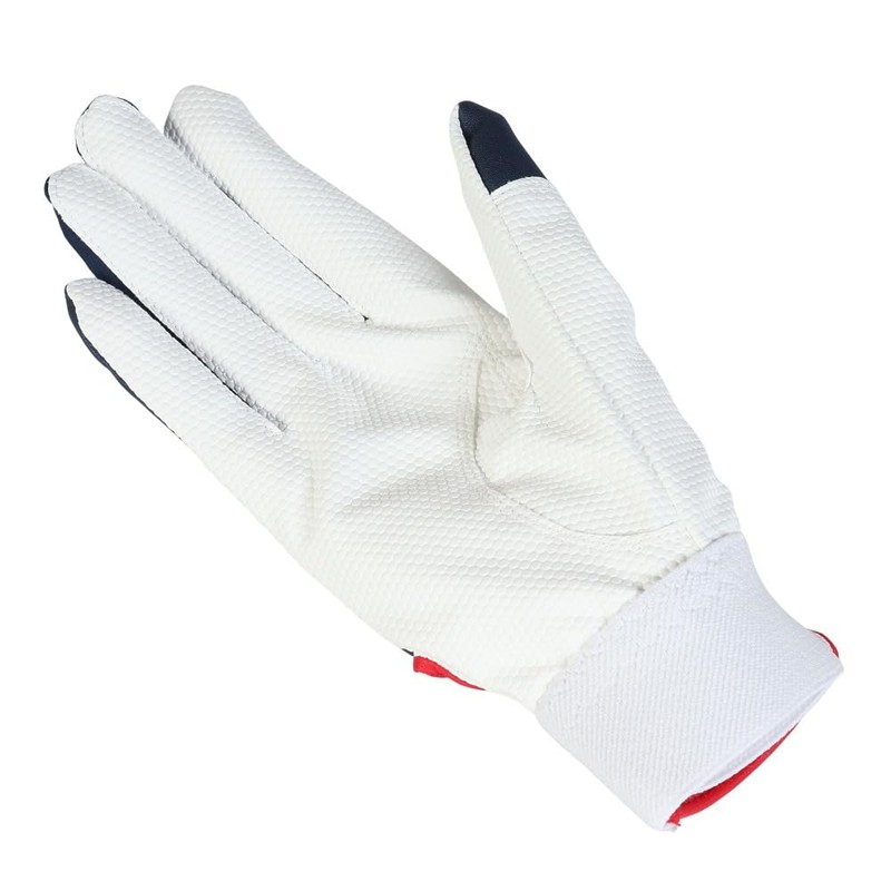 UA Clean Up Batting Gloves 6001310 (410) Midnight Navy, White,