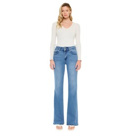 Kancan - Onyx Ultra High Rise Wide Flare Jeans - Essential, KC20020