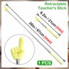 PAGOW Retractable Teacher Pointer Stick, Hand Pointer Stick, Student Finger