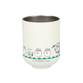 Nyanko Daishouten Original Stainless Steel Yunomi Gamatoto Expedition Team & Cat Clerk, Nyanko War