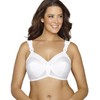 Exquisite Form Womens Fully Original Support Coverage Bra, White, 38DD