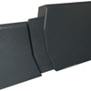 2 x Terracotta Left Klober Uni-Click Dry Verge Units -