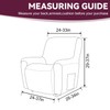 Cupuamon Recliner Chair Covers,Lazy Boy Recliner Covers Stretch Reclining Covers