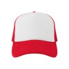 TopTie Blank 5 Panel Trucker Hat Foam Front Mesh Back