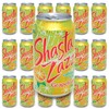 Shasta Zazz 12 fl oz, 18 cans, total 216 fl