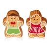 Premier Decorations Gingerbread Salt and Pepper Shakers - 8cm -