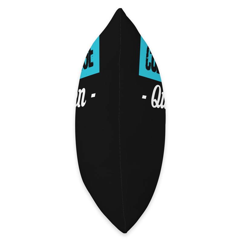 Cold Plunge Queen Ice Bath Throw Pillow