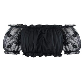 Women's Elegant Midi Skate Black Vintage Corset Skirt Long Festive Skirt Wedding Cocktail Long Skirt - Asymmetric xl