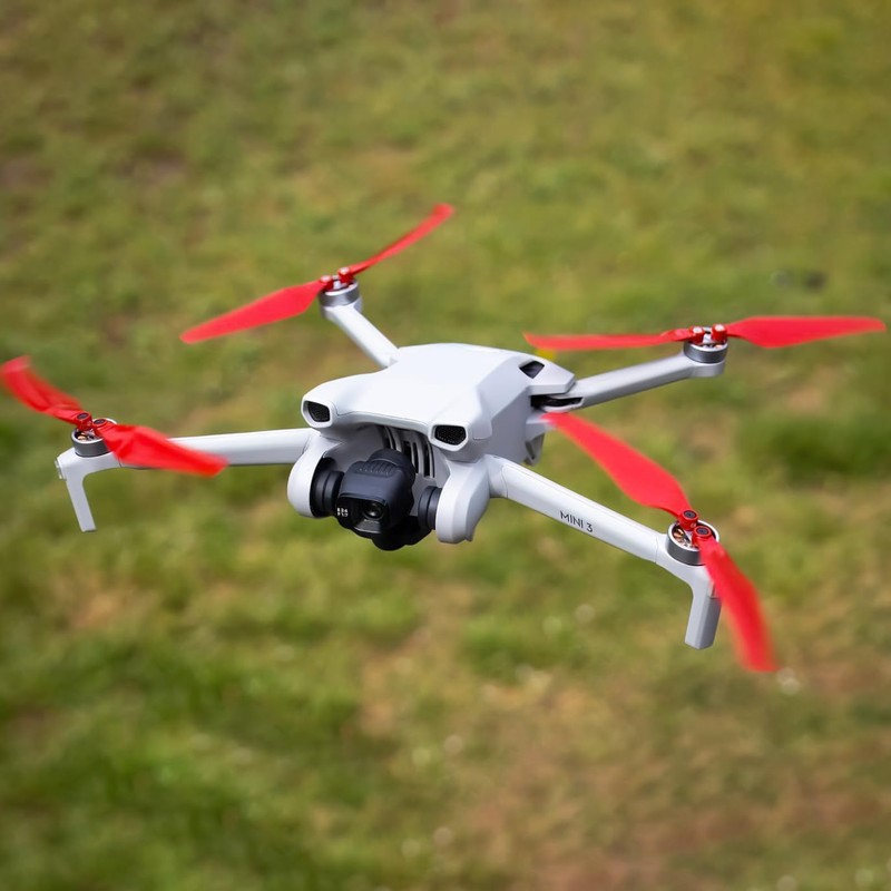 Master Airscrew Stealth Propellers for DJI Mini 3 - Red,