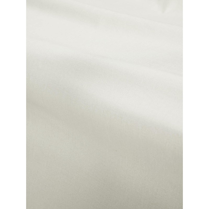 Essenza Premium Percale Oyster Fitted Sheet 160 x 200 cm