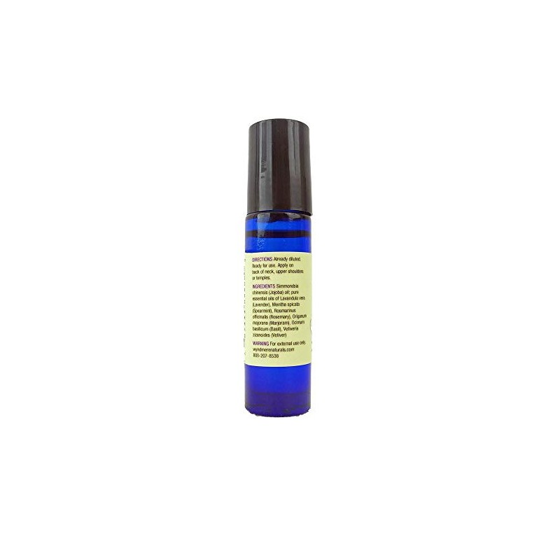 Head Aide Roll-on Made with Pure Essential Oils Diluted in
