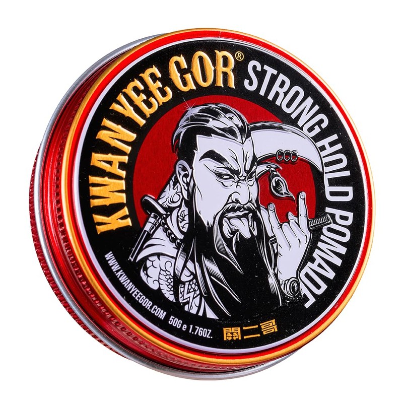 Strong Hold High Shine Hair Pomade 1.76oz for Men Styling