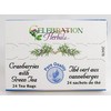 Celebration Herbals Cranberries with Green Tea – Kosher (24 teabags