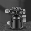 Panoramic Tripod Head Dual Panorama Low Gravity 360 Degree Rotating