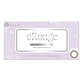 エルージュ eRouge シックブラウン -4.25 6枚入り