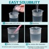 Breling 10 Pcs 7.87 x 8.66 Inches Water Soluble Cross