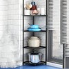MAGCOLOR 5-Tier Kitchen Corner Shelf Rack, Free Standing Pot Rack