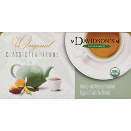 Davidson's Tea Single Serve Lemon Mango, 100-Count Tea Bags