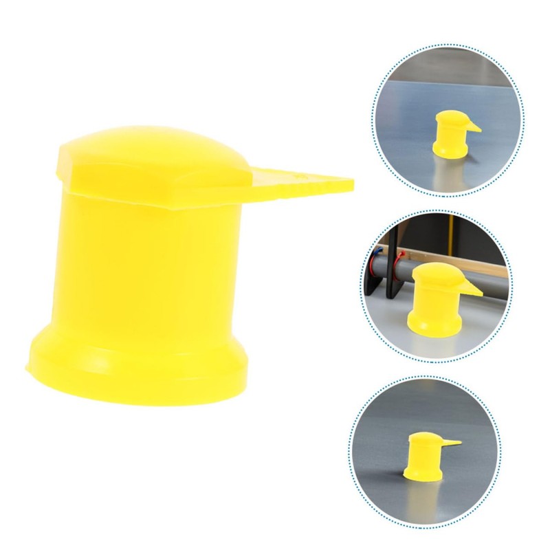 ABOOFAN 12pcs Yellow Wheel Nut Indicators High Visibility Loose Lug