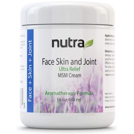 Face, Skin & Joint Ultra Relief Cream Nutra Health 16 oz (480ml) Jar