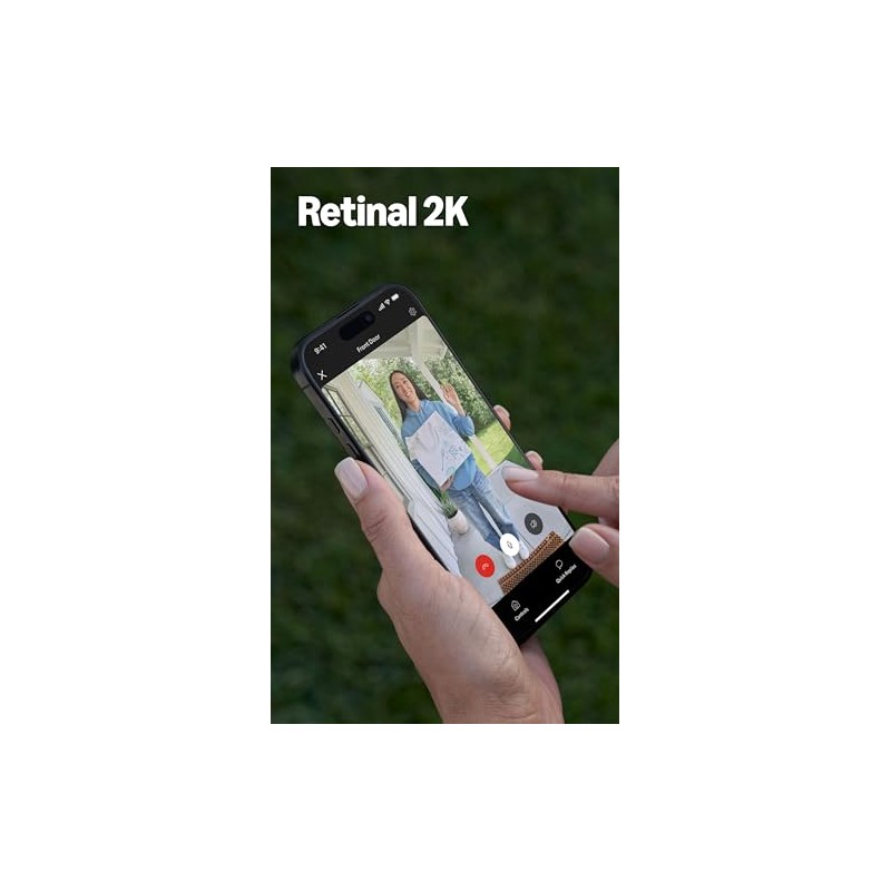 Videotimbre cableado 2K Ring Plus (último modelo): Retinal 2K con