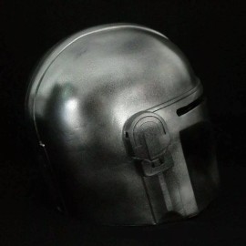 Unbranded Steel Mandalorian Helmet Liner LARP/Costumes/
