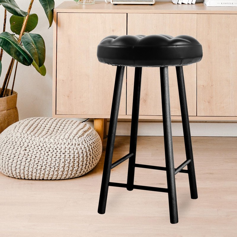 Holibanna Round 12.6 Inch Bar Stool Seat Replacement Padded Cushion