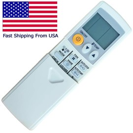 CHOUBENBEN Replacement Mitsubishi Electric Mr Slim Air Conditioner Remote Control PKA-A12HA4 PKA-A18HA4 PKA-A12GA PKA-A18GA PKA-A24FA PKA-A30FA PKA-A36FA