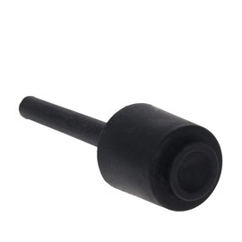 Othmro - Varilla de plástico para máquina de coser prensatelas de plástico para máquina de coser prensatelas de prensatelas de 7,8 cm de largo y 2,1 cm de diámetro superior circular de 2,2 cm de diámetro inferior para máquinas de coser, color negro