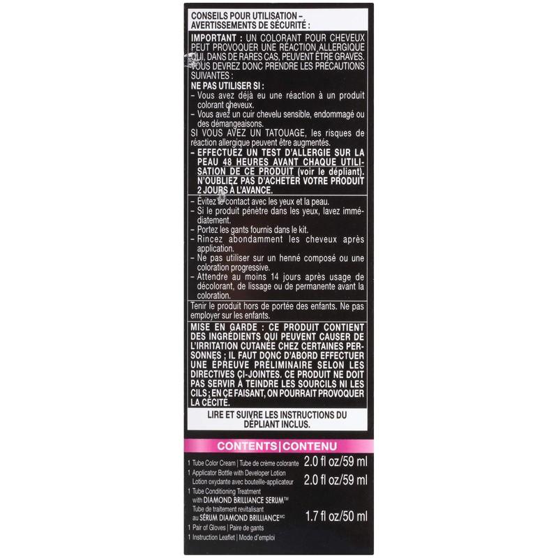 Schwarzkopf Color Ultime Hair Color, 5.23 Charcoal Fuchsia, 1 Application