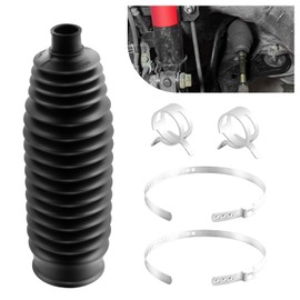 Rack and Pinion Boot OEM#103-3069,4553549005,53534SZAA02,Rack and Pinion Boot Kit with 2*Clamps,Inner Tie Rod Boot Compatible with Lexus ES300 RX330 RX450h Toyota Avalon Camry Corolla