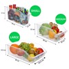 astor24 Set of 3 High-Quality Fridge Kitchen Organisers - Organiser