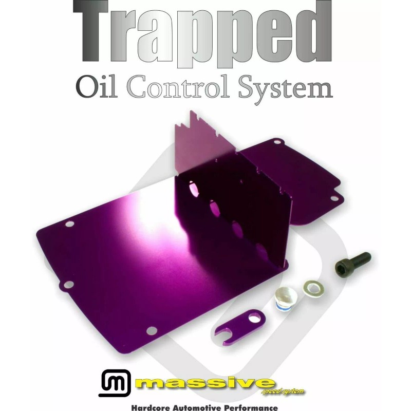 Massive Speed System MSS Trapped Oil Control Pan Baffle Duratec