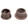 TRQ Front Rear Door Hinge Pin Bushing Repair Kit LH
