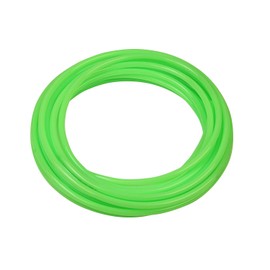 SK11 TU0604G3-10 Polyurethane Tube Outer Diameter 0.2 inch (6 mm), Length 32.8 ft (10 m), Neon Green, For Air Piping