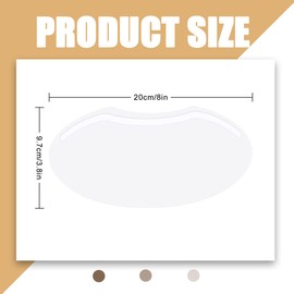 LAJUP 50 Stück Augenschutz-Patches Soft Clear Für Dusche & Friseursalon - Schützt Die Augen Nach Wimpernverlängerung, Augenchirurgie & Permanent Make-Up