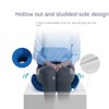 OOFAYBILL Plus Size Memory Foam Seat Cushion Lumbar Support Pillow