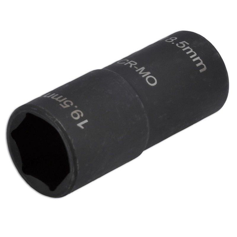 Bohaner 18.5mm x 19.5mm Wheel Nut Socket Double Head Impact