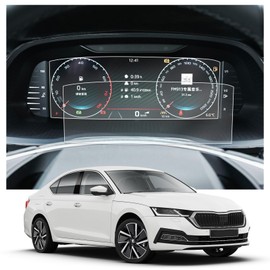 CDEFG Compatible with Skoda Octavia 4 2020-2023 2024 2025, Navigation Screen Protector 4H Scratch-Resistant 10.25 Inch GPS Screen Protector Navigation Film Octavia 4 NX Accessories (PET)
