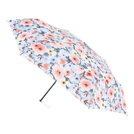 [Moonbat] Esta Rain Umbrella, Folding Umbrella, UV Protection, Windproof, Compact, Print 10318, 10319, 10320, 10321, 10322, red