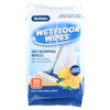 NuValu Wet Floor Wipes, Wet Mopping Refills, Lemon Scented Pre-Moistened,