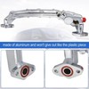 LR109402 Aluminum Rear Coolant Water Heater Pipe Manifold Tube Compatible