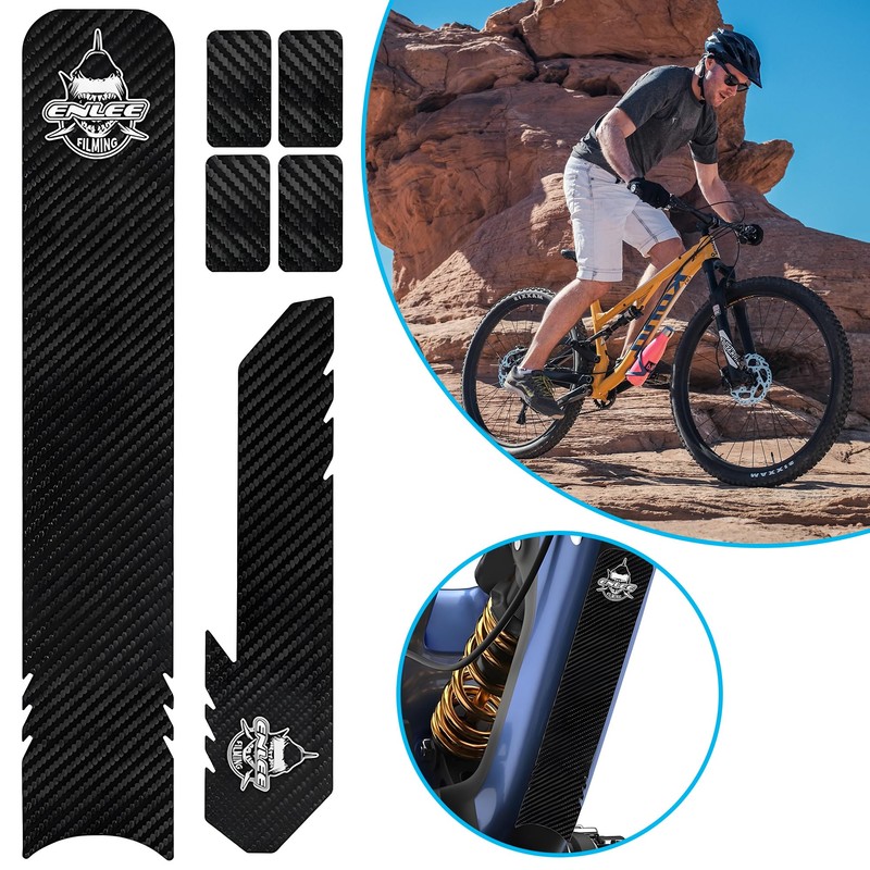 CHENNAN Bicycle Frame Protection Carbon Sticker Bicycle Frame Protection Sticker