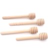 50pcs Honeycomb Stick 8cm Mini Wooden Honey Dipper Sticks Honey