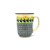 Polish Pottery Mug - 16 oz. Bistro - Daffodil