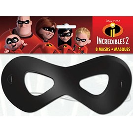 Unique The Incredible 2 Movie Party Masks, 1 Pack, Multi (79061)