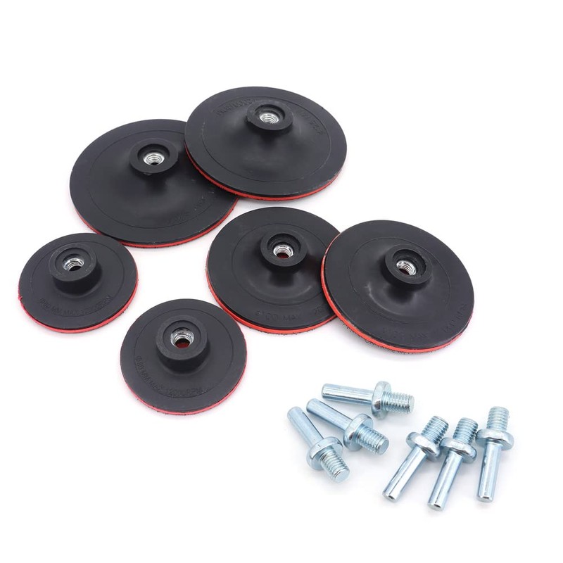 Yuhtech 6 pieces 3 inch/75 mm 4 inch/100 mm 5