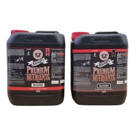 Snoops Premium Nutrients Soil Bloom A (NPK 3.1-0-0) & B (NPK .7-2.5-6.7) 5 Ltrs.